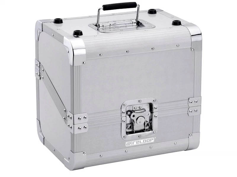 Reloop 80 Record Case Silver Bakelit lemez tartó (Ezüst)