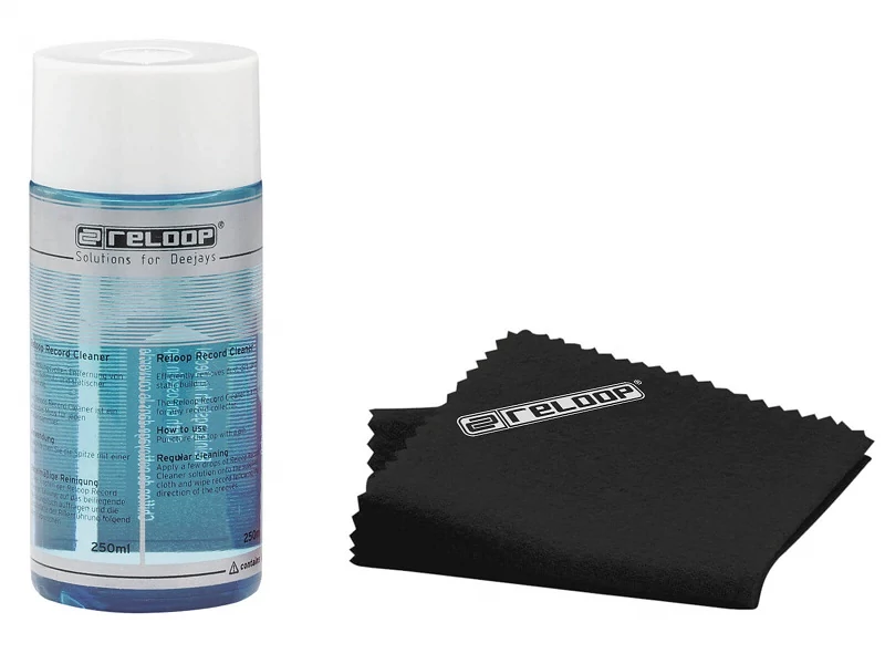 Reloop Record / CD Cleaner MK2 Bakelitlemez + CD tisztító szett