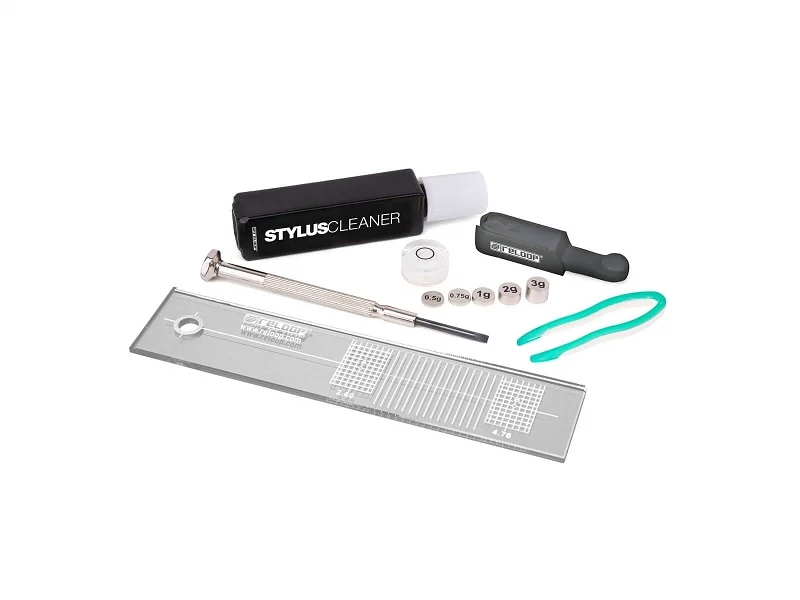 Reloop Turntable Cartridge Mount & Gauge Set Professzionális lemezjátszó karbantartó szett