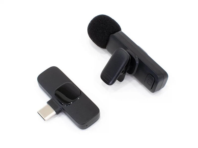 Thunder WLM-01 Vezeték nélküli csíptetős mikrofon okostelefonhoz (USB-C| 20m hatótáv)