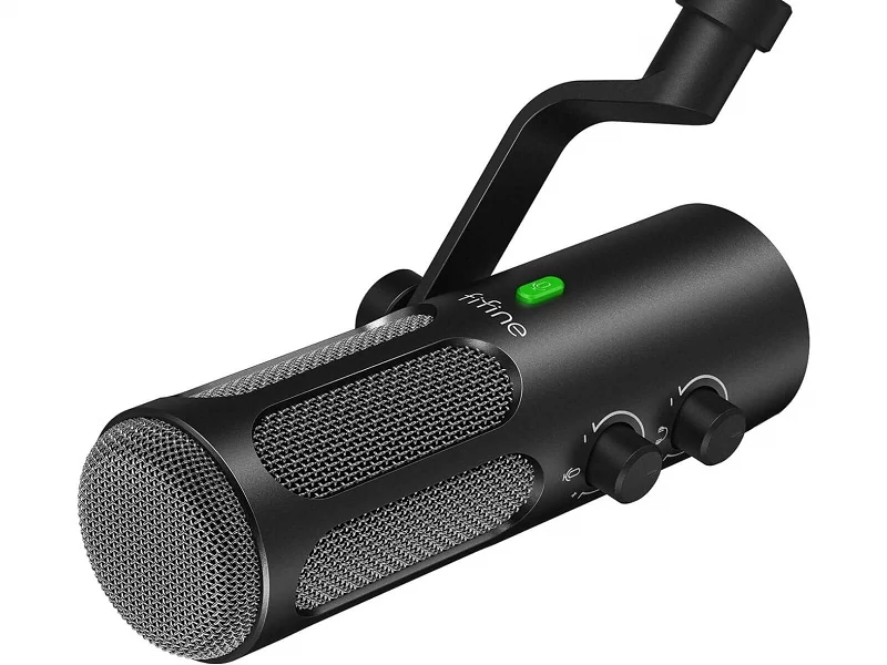 Fifine TANK3 Professzionális dinamikus énekmikrofon [USB-C] [XLR]