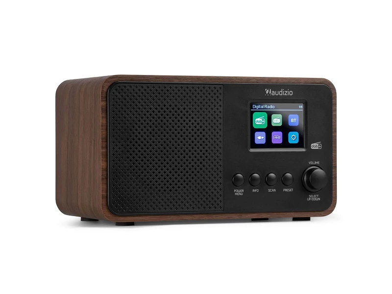 Audizio Avio FM / DAB+ rádió 30W| USB| Bluetooth - Fa mintázat