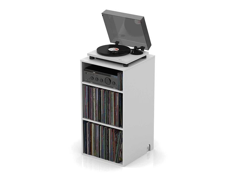 Glorious Modular Mix Rack White Hifi bútor (Fehér)
