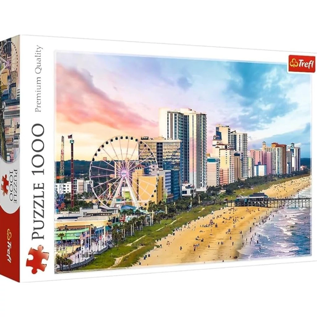 Myrtle Beach USA 1000db-os prémium puzzle - Trefl