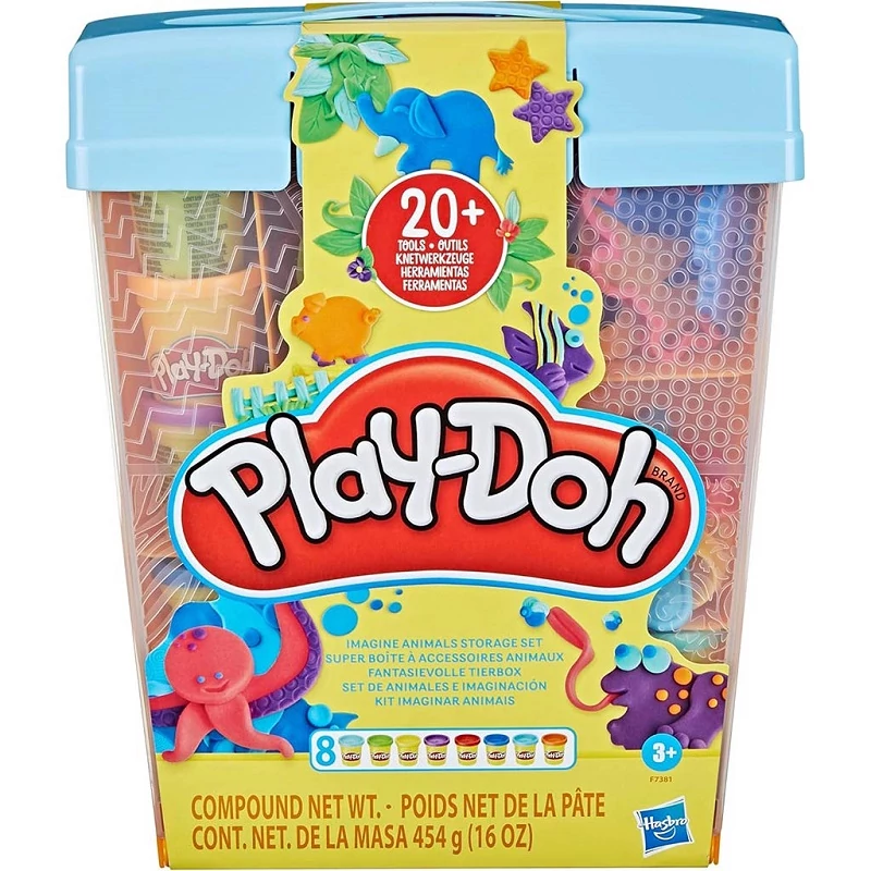 Play-Doh: Állatformázó gyurmaszett 8db gyurmával - Hasbro