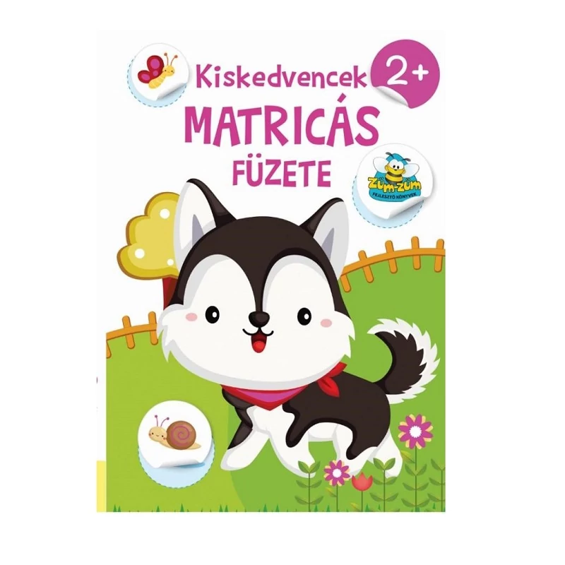 Szalay Könyvek - Kiskedvencek Matricás Füzete 2+