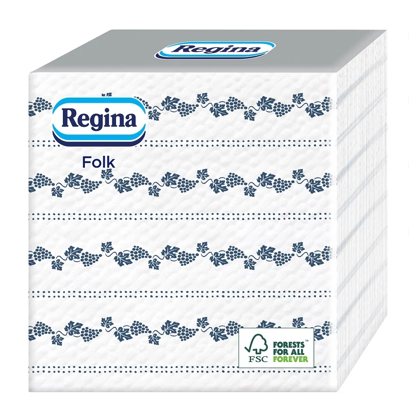 Regina folk szalvéta többféle mintával 45db 1réteg