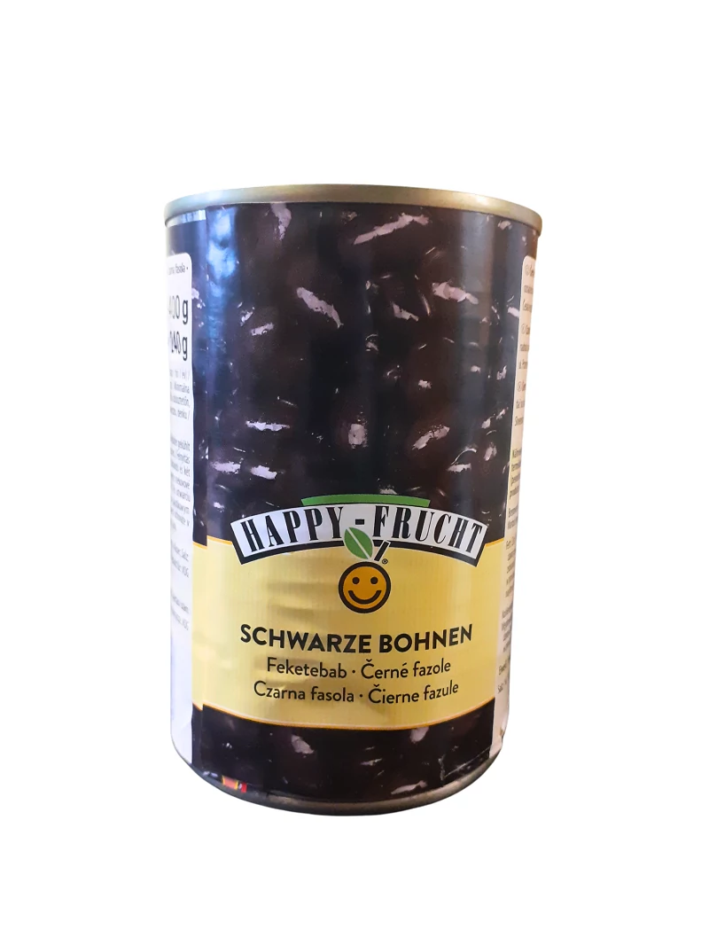Happy-Frucht fekete babkonzerv 400g/240g