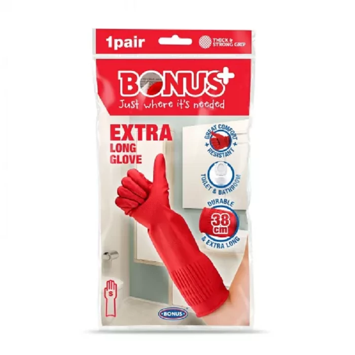 Bonus Extra hosszú gumikesztyű S-es