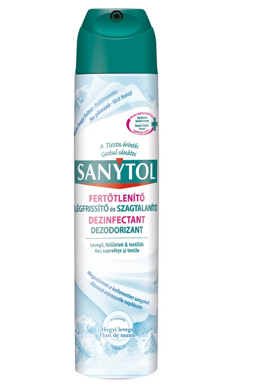 Sanytol hegyi levegő fertőtlenítő légfrissítő 300ml