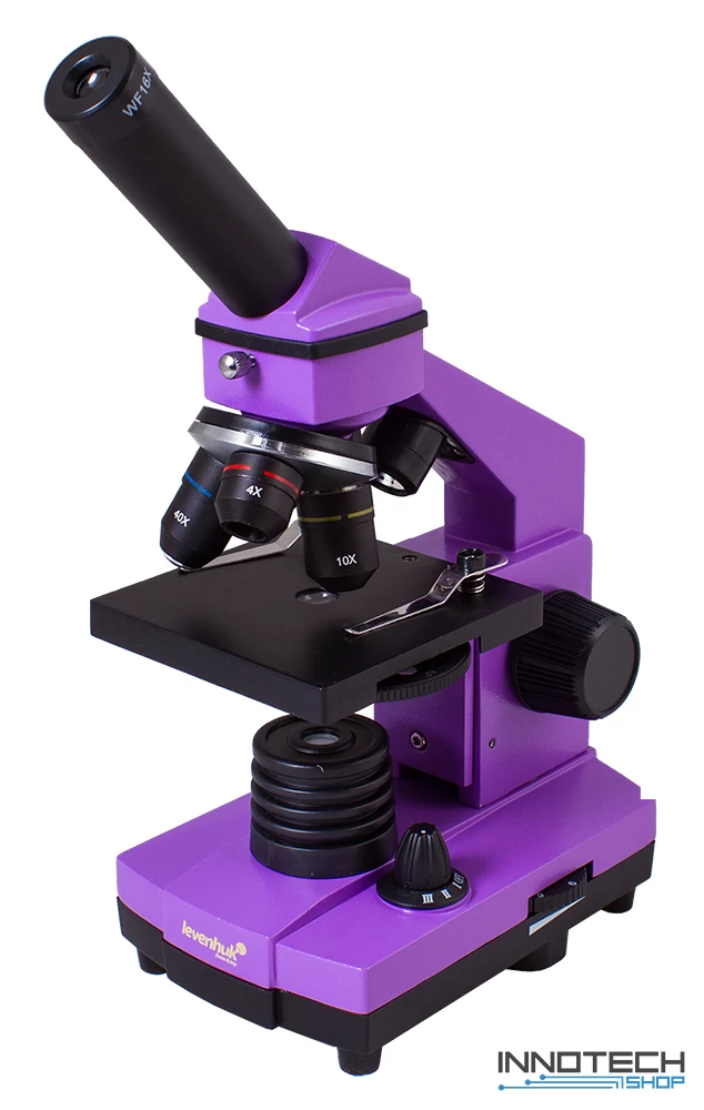Levenhuk Rainbow 2L PLUS Amethyst / Ametiszt mikroszkóp  - 70230
